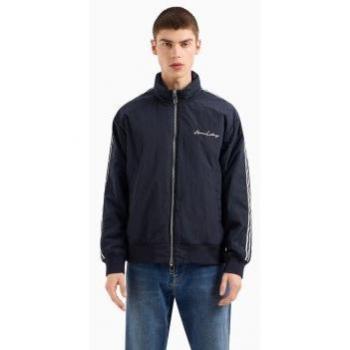 Chaqueta Campera para Hombre Armani Exchange, Color Marino, Talla L, Casual, Poliamida