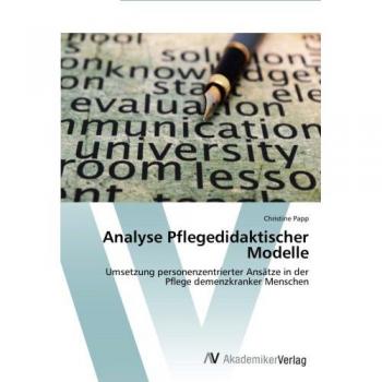 Analyse Pflegedidaktischer Modelle