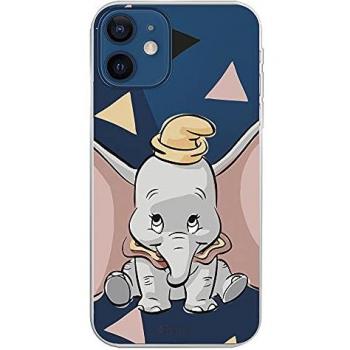 Funda Oficial de Disney Dumbo para iPhone 13 Silueta Transparente