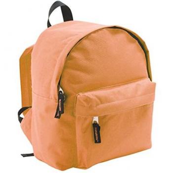 Unisex Orange Kids School Rucksack