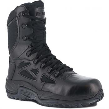 Reebok Work 8 Composite Toe Military Boot for Men, Black, 11.5 W