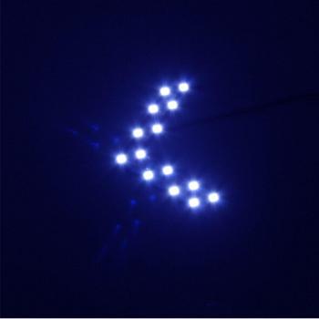 Luces intermitentes LED de panel de flecha para retrovisor de coche - 2 piezas