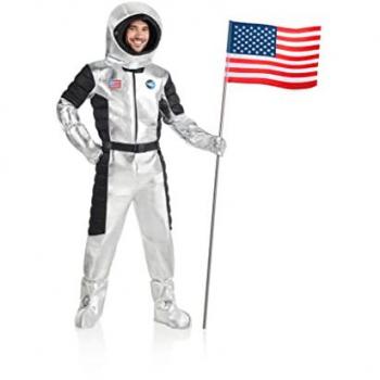 Disfraz de Astronauta Plateado para Hombre