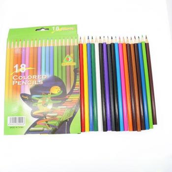 Eco-Friendly Wooden Color Pencils Set for Kids