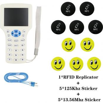 125KHz und 13,56 MHz RFID Schlüsselanhänger Programmierer