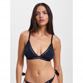 Sujetador de Encaje Tommy Hilfiger para Mujer, Estilo Triangular, Sin Forro, Marino, XS
