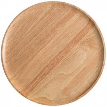Handmade Wooden Round Tray