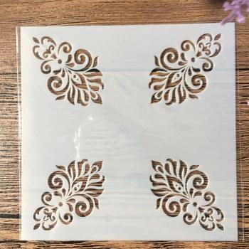 9 Types Round Owl and Bird Layering Stencils - 13cm