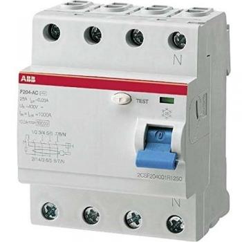 ABB F204A‑100/0,3 Interruttore differenziale 100 A 4P 300 mA