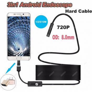 Type-C 720p Waterproof Inspection Camera