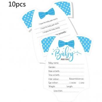 10 Pack Gender Neutral Baby Shower Advice Cards