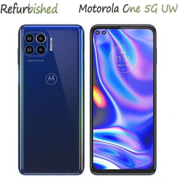 Telefono mobile Motorola One 5G UW XT2075-1 5G 4GB RAM 128GB ROM originale restaurato