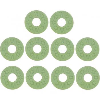 Pack of 10 Rubber Strap Lock Washers for Guitar and Bass