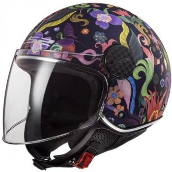 LS2 OF558 Sphere Lux II Bloom Casque jet Multicolore taille : S