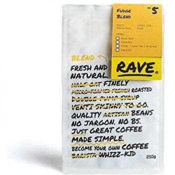 Freshly Roasted Fudge Blend Coffee – 250g Ground for Aeropress – Rave Coffee