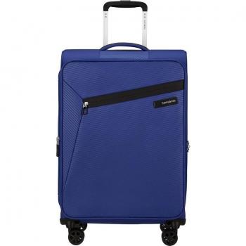 Samsonite Litebeam 66cm Medium Suitcase - Nautical Blue