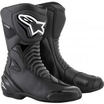 Alpinestars SMX S - Botas de moto, waterproof, negro, talla 40