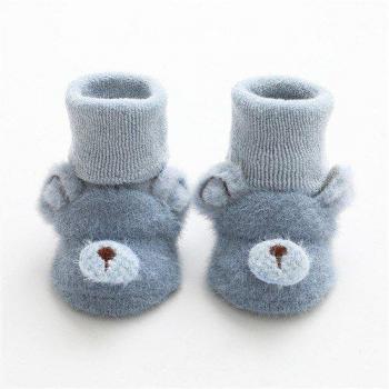 Chaussettes chaudes en coton pour bébé, garçon et fille, genou