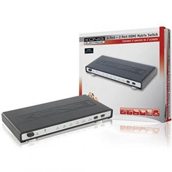 4x2 HDMI Matrix Selector