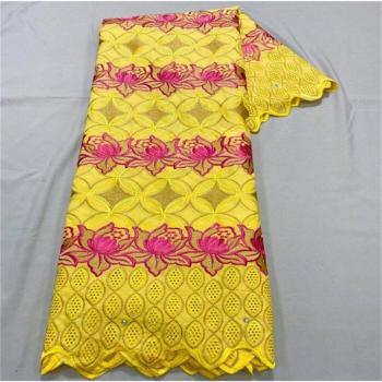 Encaje Suizo de Algodón Nigeriano