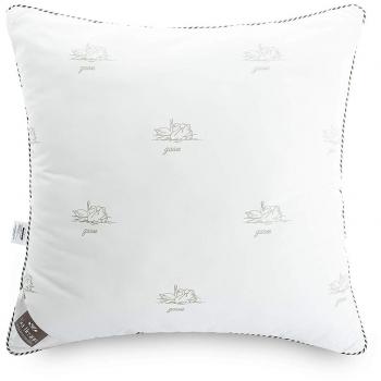 Sei Design Schlafkissen SWAN 80x80 | Mikrofaserfüllung mit Dauneneffekt | Öko-Tex 100