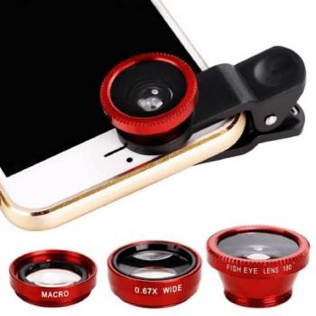 Universal Fisheye Weitwinkel Makro Clip-Objektiv