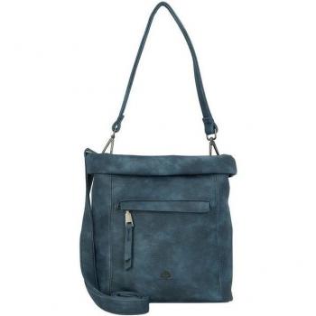 Greenburry Kunstleder-Handtasche „Mad’l Dasch Leni“ – 26 cm, Blau