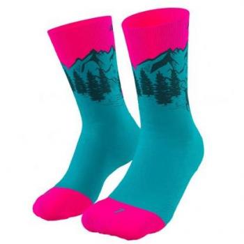 Calze Dynafit Stay Fast blu rosa - 43-46