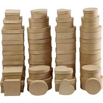 Artisan Paper Mache Storage Box