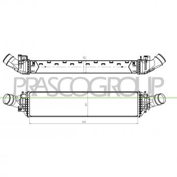 AD040N001 Intercooler Prasco