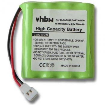 Vhbw NiMH Akku 700 mAh für Babyphone