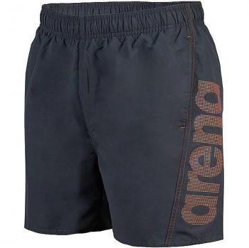 ARENA Herren Badeshorts FUNDAMENTALS LOGO BOXER - male - Grau - S