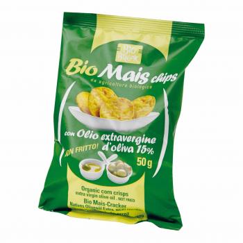 Mais chips con olio extravergine di oliva