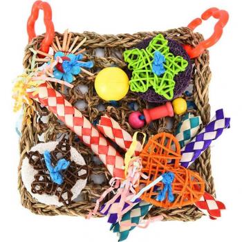 Bird Hanging Toy Fine Crafts Bird Climbing Net for African Grey Parakeet