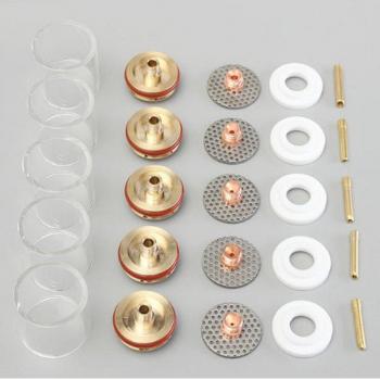 Stubby Collet and Gas Lens Set for WP9/20 TIG Welding