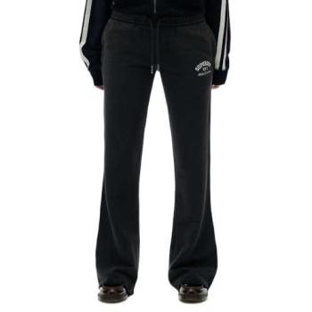 Eclipse Navy Superdry Women’s Flared Sweatpants with Embroidery