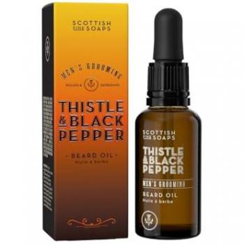 Thistle & Black Pepper Beard Oil by Scottish Fine Soaps 30ml