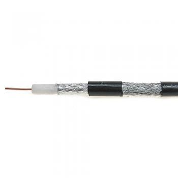 Kabel koncentryczny F690 BV+ŻEL CZARNY 305m