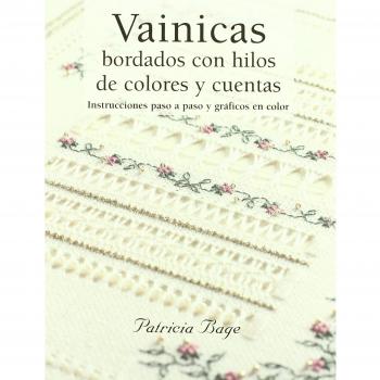 Vainicas bordados con hilos de colores