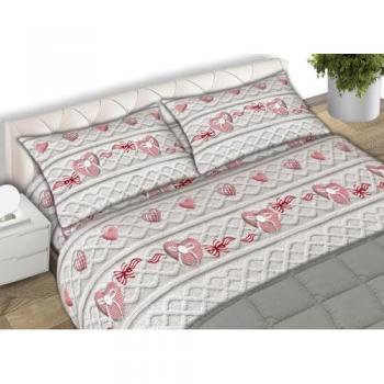 Sogni di Cuori – Lenzuola Singolo, Cotone 100%