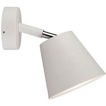 Foco de pared Nordlux 78531001, metal, GU10, 12,2 x 13,4 x 18,5 cm, color blanco