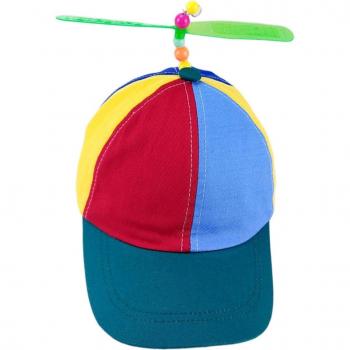 Gorra de béisbol con hélice divertida