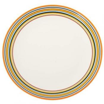 Iittala Origo plat bord 26cm oranje