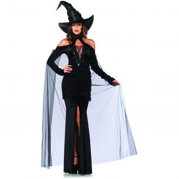 Leg Avenue Mystische Hexe XL – Schwarzes 2‑Teil Outfit