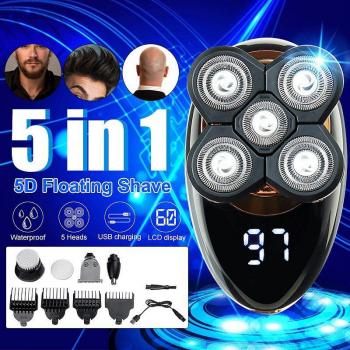 Cortapelo Versátil 5‑en‑1 con Limpieza Facial