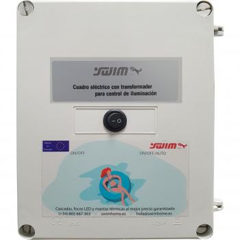 Transformador 60W 12V DC con Protección IP65 y Control Remoto RGB