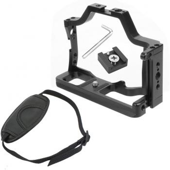 Cadre de caméra FEICHAO M50 pour Canon M5, M50, MarkII avec montage 3/8 et 1/4