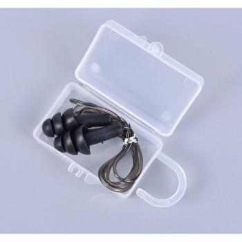 Tapones para oídos y clip nasal impermeables