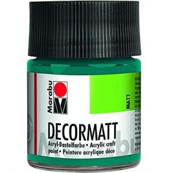 Marabu 14010005290 - Decormatt Acrylfarbe Türkis 290, 50 ml