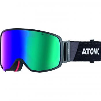 Atomic All Mountain Unisex Skibrille Revent L FDL HD – Large Fit, Live Fit-Frame, FDL Construction, Stereo HD Lens in Schwarz/Grün